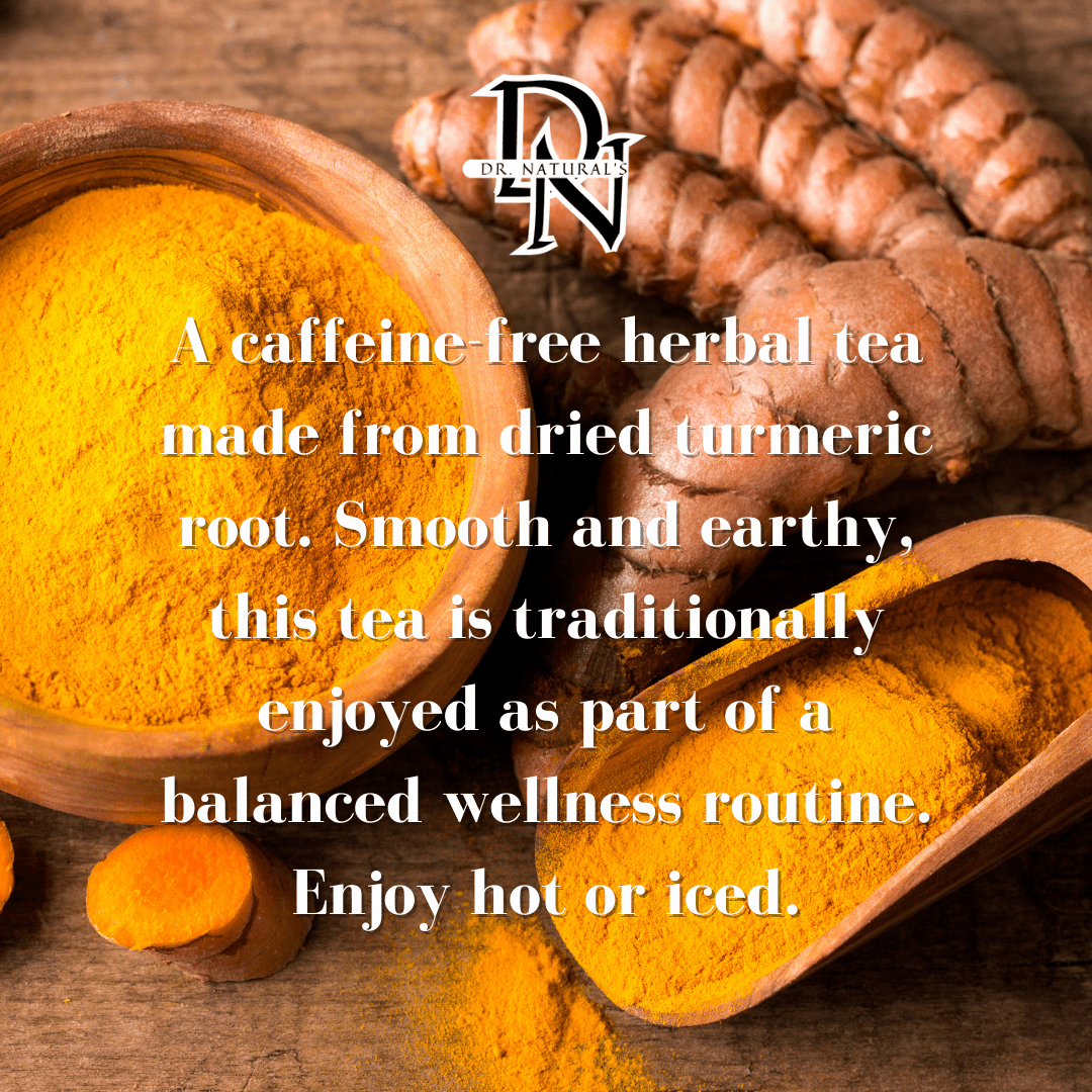 Dr. Natural's Turmeric Herbal Tea - 30 Sachets