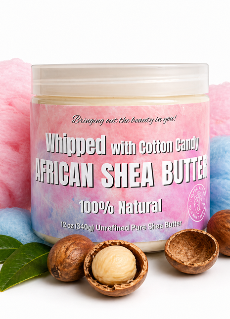 Whipped African Shea Butter w/ Cotton Candy