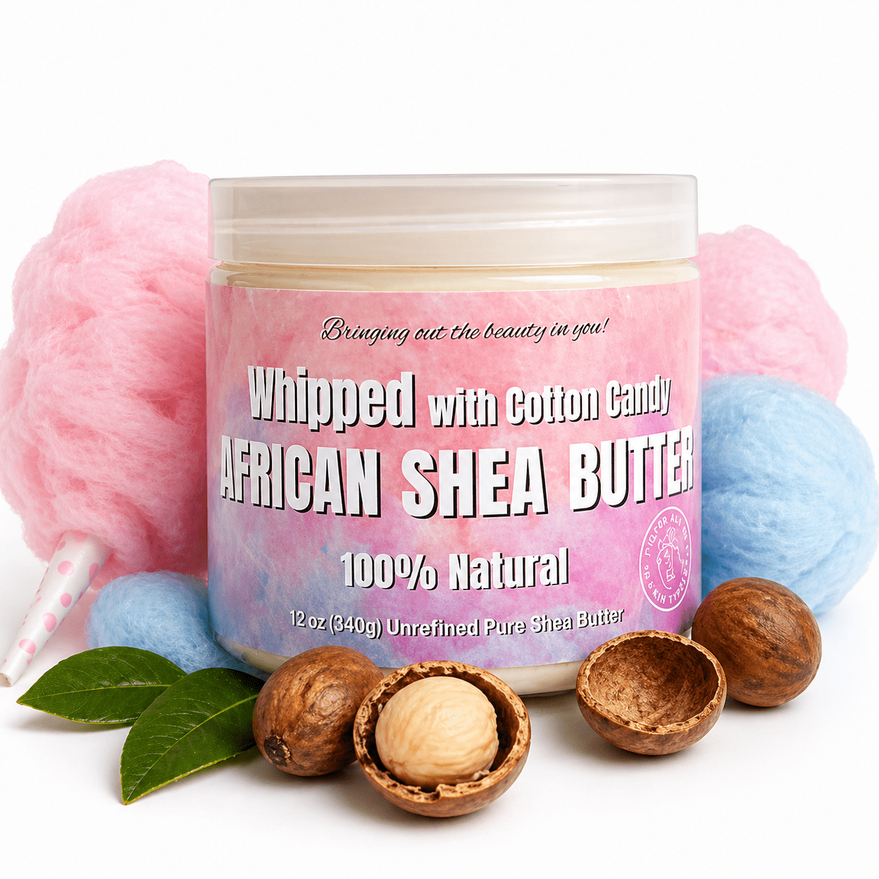 Whipped African Shea Butter w/ Cotton Candy
