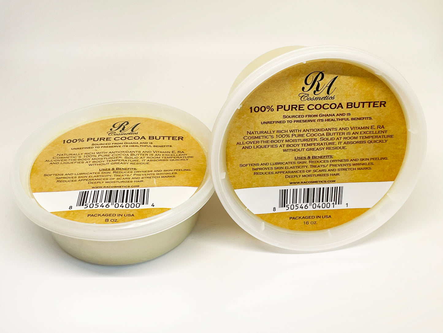 100% PURE COCOA BUTTER