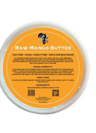 Raw Mango Butter - Solid (Unscented)