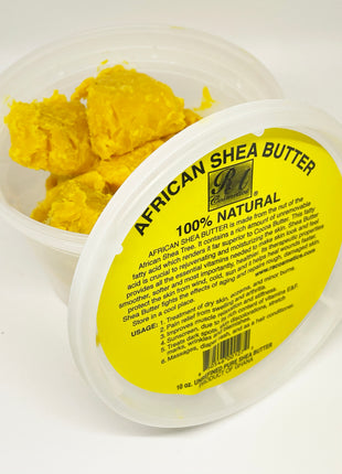 100% Natural African Shea Butter - Yellow Chunky - Pure & Unrefined